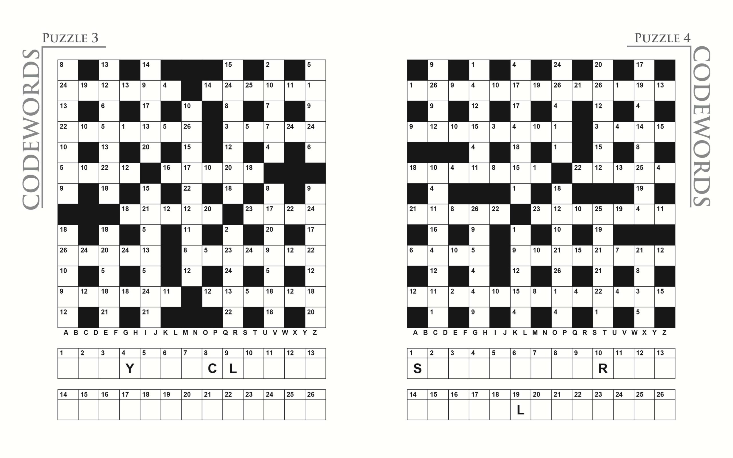 codewords – igloo books
